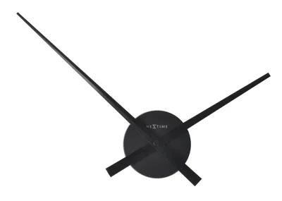 Zdjęcie produktu dla NeXtime 3074ZW, Ściana, Zegar kwarcowy, Okrągły, Czarny, Aluminium, Dorośli