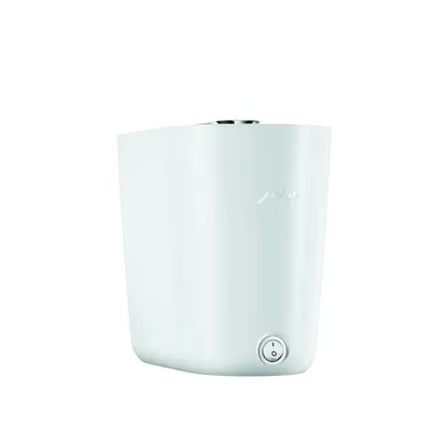 A white Jura cup warmer is shown against a white background.