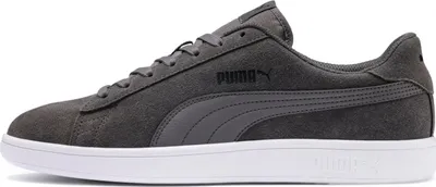 Produktbild von Puma Retro Sneaker Echtleder 'Smash v2' castlerock-puma black-white, Herren:38 EU