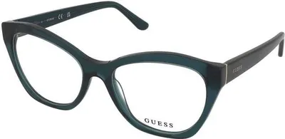Produktbild von Guess GU50177 Shiny turquoise 56/17/145 Damen Brillen