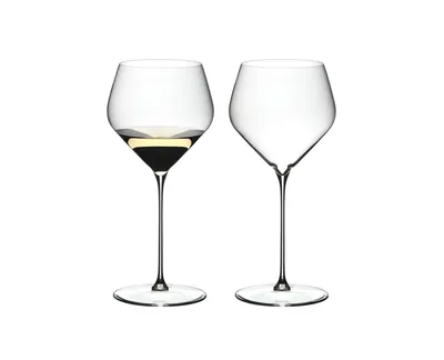 Produktbild von Riedel Vorteilset 4 x  2 Stück RIEDEL Veloce Chardonnay 6330/97 und 4 EKM Living Trinkhalme aus Edelstahl