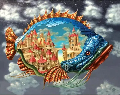 Produktbild von HCM Kinzel DaVici Puzzle - Ein bewohnter Fisch