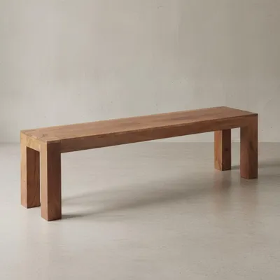 Sitzbank Landhaus-Stil_ Massivholz_ Akazie/Sheesham_ 160/180x45 cm_ 200/250 kg Belastung_ handgefertigt - KADIMA DESIGN_Farbe_ Beige_ Größe_ 160x35x45 cm_#sku_BARWL1.463#