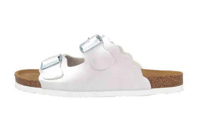 Produktbild von Dr. Brinkmann Pantoletten in Übergrößen Weiß 700341-03 große Damenschuhe