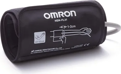 Obrázek produktu pro Manžeta Intelli Wrap pro tlakoměr Omron HEM-FL31, Velikost 22-42 cm