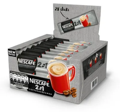 Obrázek produktu pro Kawa rozpuszczalna Nescafé 2w1 z Śmietanką 28 x 8 g