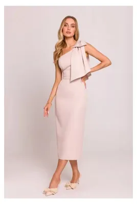 Produktbild von Kleid MOE M847 HELLBEIGE Größe: M
