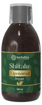 Obrázek produktu pro Lipozomální extrakt Shiitake (30 % polysacharidů) - 200 ml - Herbatica