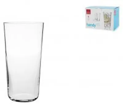 Produktbild von BOHEMIA Set mit 6 Gläsern, handgefertigt aus Glas, Kapazität 45 cl