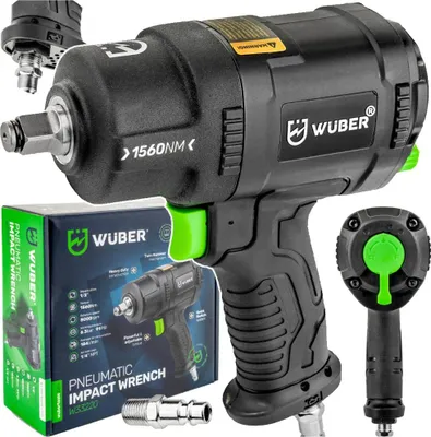 Zdjęcie produktu dla Klucz Pneumatyczny 1560 Nm 1/2 Twin Hammer Composite Wheel Wuber
