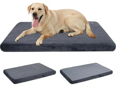 Immagine prodotto di Cuccia ortopedica per cani, lavabile e impermeabile, colore grigio, dimensioni L: 104 x 71 x 8 cm