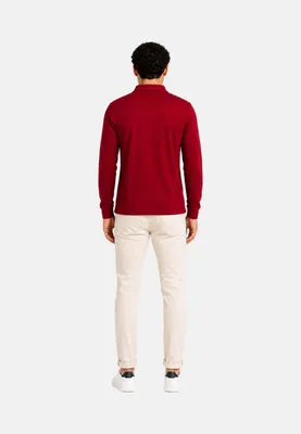 Produktbild von Ragman Poloshirt Langarmshirt mit Polokragen