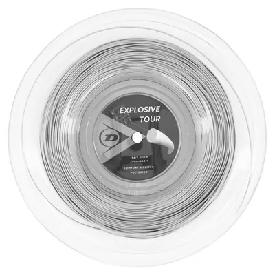 Produktbild von Dunlop Explosive Tour Polyester 200 M Tennisrollen Saite Grau 1.25 mm Grau 1.25 mm