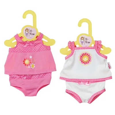 Produktbild von Zapf BABY born® Kleider Kollektion Dolly Moda Unterwäsche, Größe 38-46cm 43CM