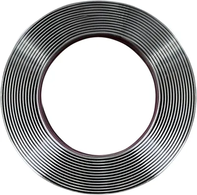 Image de Moulure chromée, 15 mètres, moulure chromée universelle adhésive et flexible pour automobile, pare-chocs, carrosserie