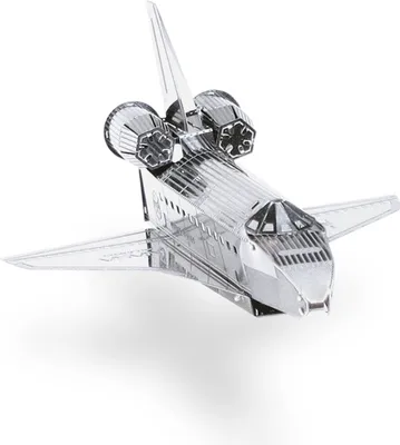 Obrázok produktu pre Metal Earth Space Shuttle Atlantis, Model raketoplánu, Montážna sada, Space Shuttle Atlantis, Akékoľvek pohlavie, Kov, Mierne