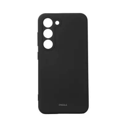 Produktbild von ONSALA Backcover Silikon Samsung S23 5G Schwarz