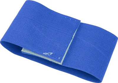 Produktbild von Armbinde Mannschaftsband - Verstellbare, selbstklebende Ärmelbinde in Blau - Ideal für Teamsport und Gruppenaktivitäten