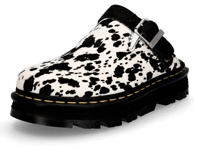 Produktbild von Dr. Martens Damen Pantolette schwarz weiß