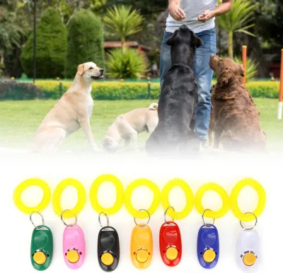 Produktbild von Haustier Katze Training Clicker, Hund Training Clicker, Welpen Training Clicker, Haustier Katze Trainer Tool, Hundetrainer Tool
