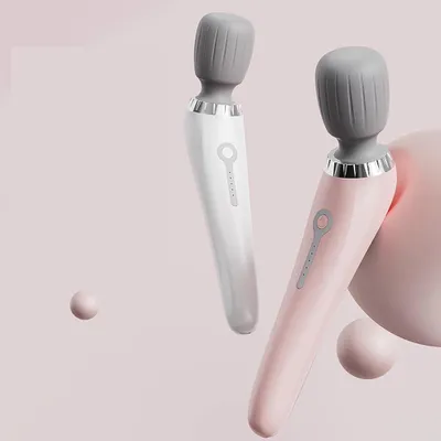 Immagine prodotto di INF Mini Massaggiatore Portatile Elettrico per Tessuti Profondi e Sollievo Bianco