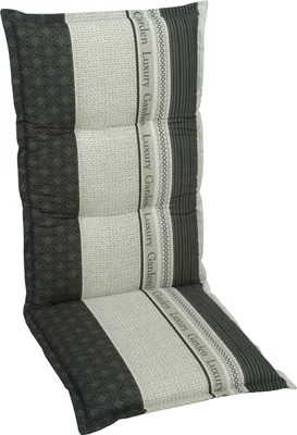 Produktbild von GO-DE Mittellehner-Auflage 110 x 50 x 7 cm, grau, anthrazit