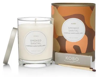 Produktbild von KOBO Camo, Duftkerze "Smoked Santal" (11 oz / 312 g)