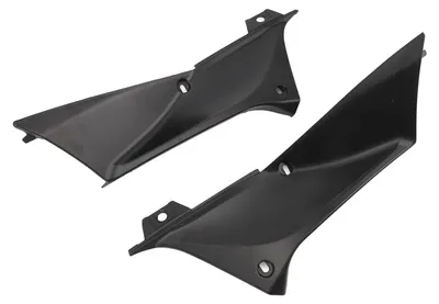 Obrázek produktu pro 1 pár krytů vzduchových kanálů pro motocykl, černé boční kryty kapotáže pro YZF R1 (modelové roky 2002–2003)