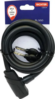Obrázok produktu pre Oceľový lankový zámok RL.3210.12x1500.CRN