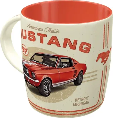 Produktbild von Nostalgic-Art - Kaffeetasse - Ford Mustang - GT 1967 Red