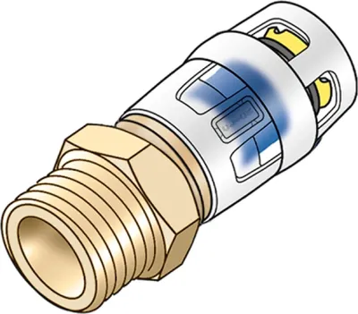 Produktbild von KE Kelit KMP450X, KELOX-PROTEC CLIX, Übergang mit AG, 25x3/4", 1 Stk.