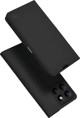 Produktbild von Techsuit Magskin Book Wallet Klapphülle für HONOR X8b - Schwarz