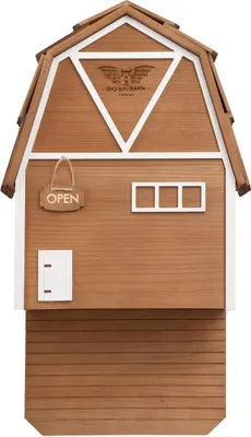 Produktbild von 3-Kammer Braunes Zedernfledermaushaus – Platz für 150 Fledermäuse | Großes Fledermaushaus | Natürliche Mückenabwehr