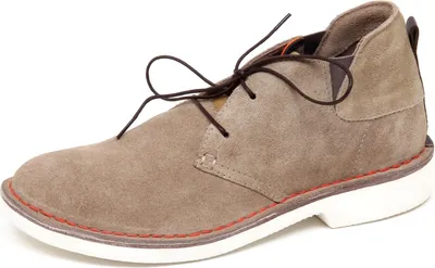 Productafbeelding van F2812 heren veterschoen, beige, model "polacchino" van GAUDI, suède