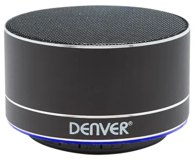 Produktbild von Denver BTS-32SILVER MK2, 3 W, Kabellos, Silber, Aluminium, Metall, Digital, Tablet / Smartphone
