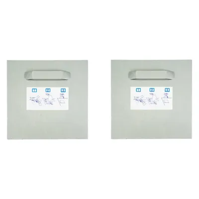 Produktbild von Selbstklebendes Befestigungsset Bilderhalter Haftbleche - 2x Halter 100x100mm
