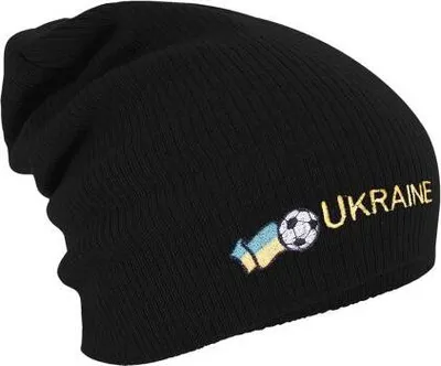Produktbild von Beanie Mütze Ukraine 55600 schwarz Color - schwarz