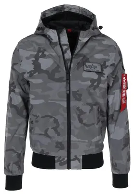 Produktbild von ALPHA INDUSTRIES MA-1 LW HOODED REFLECTIVE CAMO Herren Fliegerjacke