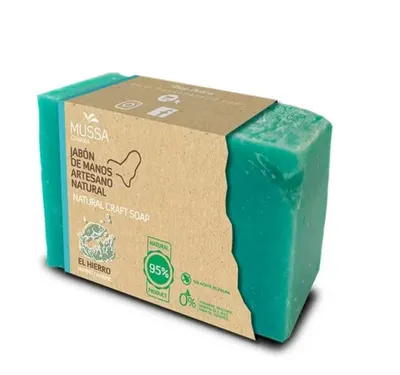 Immagine prodotto di Sapone alle alghe El Hierro Mussa Canaria 100 g. Sapone delle Isole Canarie alle alghe