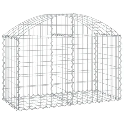 Obrázok produktu pre vidaXL Gabión s vysokým oblúkom 100x50x60/80 cm Pozinkované železo
