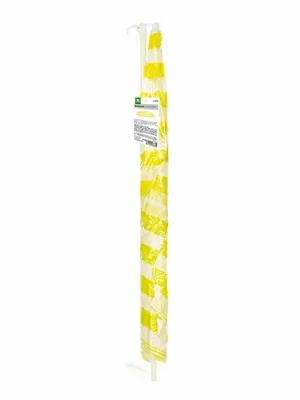Obrázek produktu pro Slunečník plážový 230 cm, žluté pruhy