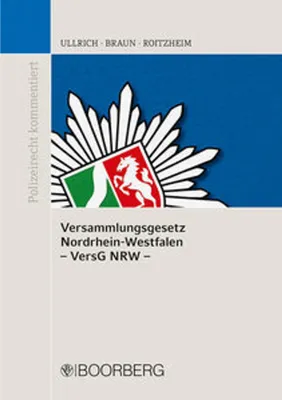 Produktbild von Versammlungsgesetz Nordrhein-Westfalen (VersG NRW)