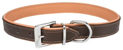Immagine prodotto di Trixie Collare ACTIVE COMFORT in pelle, marrone/marrone chiaro