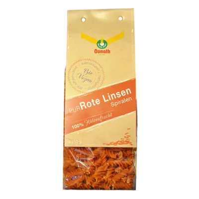Produktbild von Rote Linsen-PUR Spiralen 250g