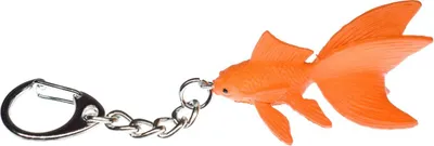 Produktbild von Koi Kampffisch Schlüsselanhänger Miniblings Anhänger Schlüsselring Fisch orange