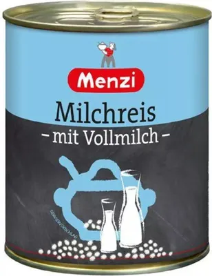 Produktbild von Menzi Milchreis mit Vollmilch, 800g
