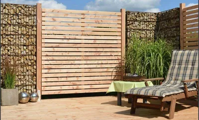 Produktbild von OSMO Sichtblende Rhombus 179 x 179 cm Weiß