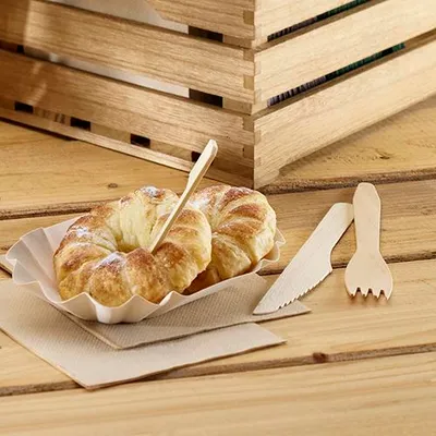 Produktbild von 1000 Gabeln, Holz pure 16,5 cm