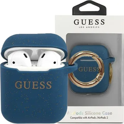 Obrázek produktu pro Guess Guaccsilglbl Kryt Airpods Niebieski/Modr Silikonov Tpytky