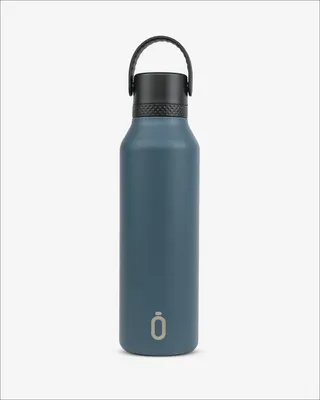 Produktbild von Runbott Mii Edelstahl-Thermoflasche mit Isolierung – 600ml, Meerblau